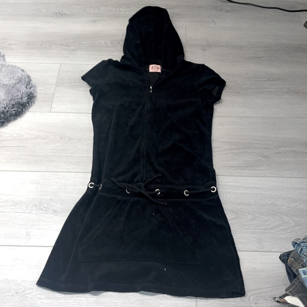 Juicy Couture Terry cloth drawstring dress
